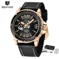 BENYAR Watch Men Skeleton Automatic Mechanical Watch Skeleton Vintage Man Watch Mens Watches Top Brand Luxury Clock. 