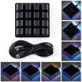Mini Black 24 Keys Custom Mechanical Keyboard 16 Keys Programmable Gaming Keyboard Sayo Device Shortcut Keypad for Office. 