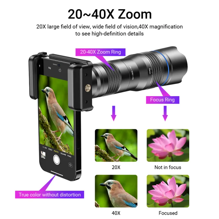 APEXEL%20HD%20Metal%2020-40x%20zoom%20telescope%20lens%20phone%20telephoto%20Lenses%20With%20Extendable%20Mini%20Tripod%20for%20Samsung%20iPhone%20all%20Smartphones%20-%20Image%202