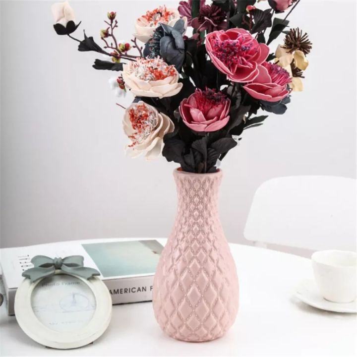 plastic%20flower%20vase%20pot%20home%20decoration(%201psc)%20-%20Image%206