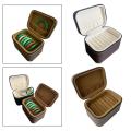Jewelry 7 Slots Bangle Box Jewellery Packaging Holder Organizer Gifts Bracelet case for Engagement Wedding Flea Markets Birthday.