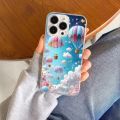 Hot Air Balloon Mobile Cell Phone Case for iPhone 15 14 13 12 11 XS X 8 7 6 Plus Mini Pro Max SE 2022 Clear Phone Cover Funda. 