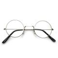 CLASSIC Metal Frame Clear Lens Round GlassesFor Women's.