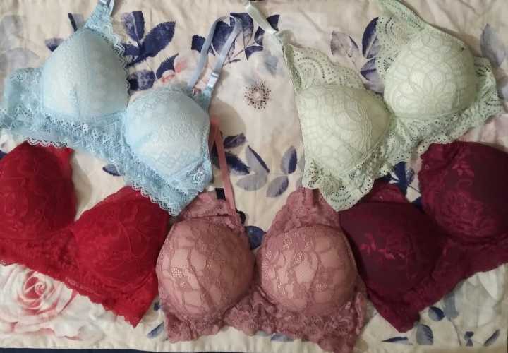 Seamless Lace Push Up Bra for Women