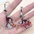 Anime Heaven Official's Blessing Cosplay Tian Guan Ci Fu Hua Cheng Xie Lian Couple Phone Chain Pendant Keyring Bag Keychain Gift.
