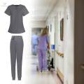 Nurse Suit for Pet Workers Breathable Lightweight Jogging Pant Multipurpose XS Gray. 