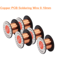0.10mm Copper PCB Soldering Wire 0.10mm Circuit Board Trace Repair Cables Very Small Thin Copper Wire PCB Link Jumper Soldering Wire PCB Maintenance. 