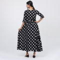 Dot Print Premium Fabric 1 Piece Kurti For Women and Girls Casual Everyday Wear Comfortable Breathable Fabric For All Day Wear.
