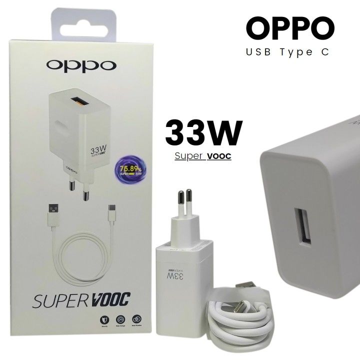 Oppo 33W Super VOOC Flash Fast Charger Type C