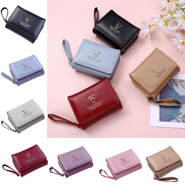 2021 Hasp Coin Purse Ladies Women For Wallets Female Woman Short Small Wallet Fashion Women's