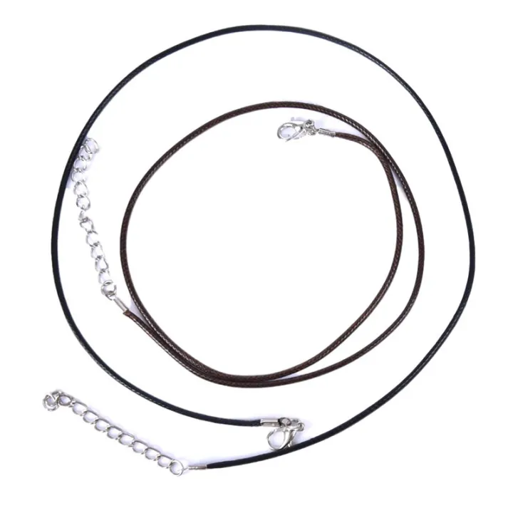 10PCS%201.5mm%20Adjustable%20Black%20Leather%20Cord%20Rope%20For%20DIY%20Necklace%20Bracelet%20Making%20-%20Image%206