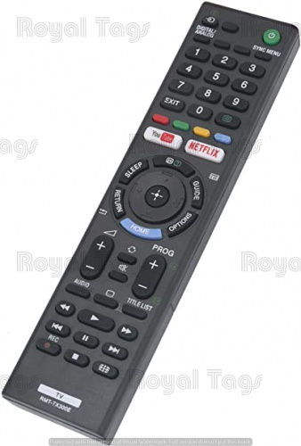 Sony All Model Led Tv Remote including Bravia TX-300E