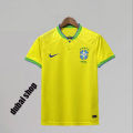 Brazil 2022 World Cup Home Jersey/Kit - Gear Up For The World Cup With The Official Brazil Jersey. 