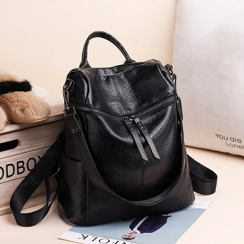 New Korean Version Backpack Women the Wild Fashion Travel Backack Woman Bag Leis 2020 New Korean Version Backpack Women The Wild Fashion  main image 4