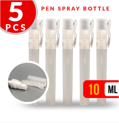 Empty Pen Spray Bottle 10 ml - 5 Pieces