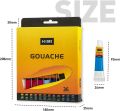 MIYA HIMI Gouache Paint Tube Set (12ML) — 36 Colors.