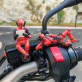 Desk Decoration Deadpool Car Home Office Marvel 8cm X-MAN Funny Cute Figure Model Toys. 