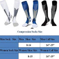 Compression Socks Medical Varicose Veins Nylon Medical Nursing Stockings Fit For Sports Black compression Socks For Anti Fatigue.