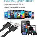 Micro USB Cable Wall Fast Charger for Samsung Galaxy A10 A10S A01 M01 J8 J730 J7 J6 J5 A6 A750 Adaptive Mobile Phone Charging. 