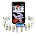 Dominoes Game set 28_Double Six  Black  Dot. 