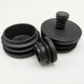Round Steel Pipe Plastic Hole Plug Insert End Cap Furniture Chair Leg Cover Metal Tubing Alloy Ladder Glide Protection.