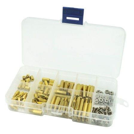 M3 Copper - Stainless Hex Spacer Box of 120 Pieces
