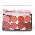 8 Colors MISS ROSE Blush Palette Face Mineral Pigment Palette Blusher Powder Professional face Makeup Blush Contour Shadow.