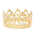Mini Crown for Kids Birthday Baby Shower Party Cake Topper Baking Decor Elegant Pearl Crystal Crown DIY Baking Cake Topper Decoration Hair Ornaments.
