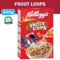 Kelloggâ??s Froot Ring Loops 300gm. 