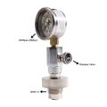 Scuba Diving Air Tank Pressure Testing Checker Din 232/300 Bar with 400Bar/6000Psi Gauge.