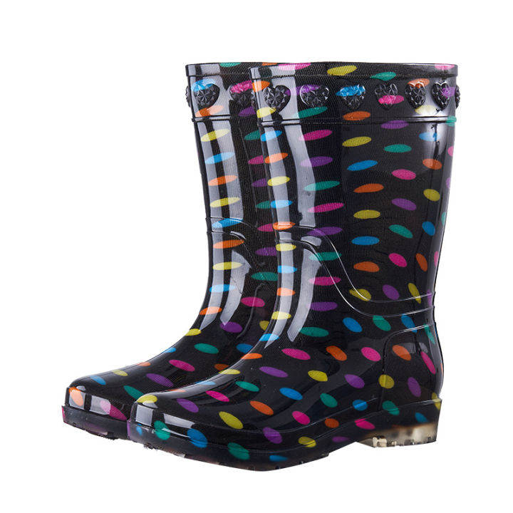 Rain%20boots%20for%20ladies%20medium%20high%20rain%20boots%20adult%20water%20shoes%20fashion%20water%20boots%20warm%20fleece%20waterproof%20labor%20protection%20shoes%20rubber%20shoes%20-%20Image%205