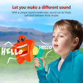 GC Funny Microphone Creative Voice Changer Hand-held Loudspeaker Vocal Toys For Children Gifts.