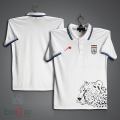 Iran World Cup Jersey 2026 Short Sleeve Collar Polo Jersey For Men - Half Sleeve Collar Polo Tiger t shirt - Iran Jersey. 