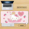 hellokitty mouse pad oversized kitty kitty pink cute cartoon girl creative computer desk mat.