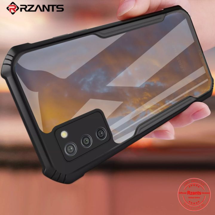 Samsung Galaxy A03S / M02S- Hard Case Back Cover Transparent Silica Gel Matte ShockProof Slim Thin Cover Phone Casing ...