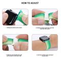 Nylon Strap For Apple watch band 45mm 40mm 44mm 41mm 49mm 38mm Elastic carbon bracelet correa iWatch series 9 8 7 6 3 se Ultra 2. 