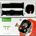 Smartbarry SM401 4G Smartwatch – SIM Support, Camera, Fitness Tracker & Heart Rate Sensor with Extra Strap. 