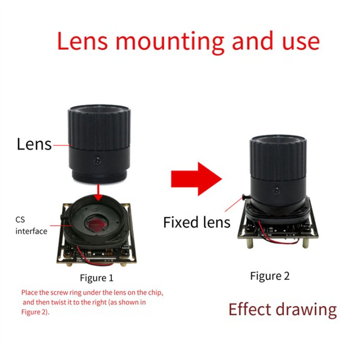 1%20Piece%202.1mm%20Wide%20Angle%20Mount%20Fixed%20CCTV%20Lens%202.1%20mm%20F1.8%20Megapixel%20Black%20Plastic%20for%201/3%20Sensor%20Size%20Camera%20-%20Image%202