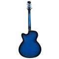 Indian Semi-Electric Signature Guitar Blue. 