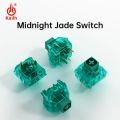 Kailh Box Midnight Jade Keyboard Switch Clicky Customized Hot Swap Heavy Handfeel Switches. 