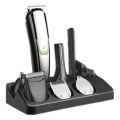 Electric Hair Trimmer Clipper Self-Cut Personal Haircutting Kit USB Charging Slicked-Back Hair Cutter for Men Home-use Salon Barber Low Nois Hair Clipper, EU Plug. 