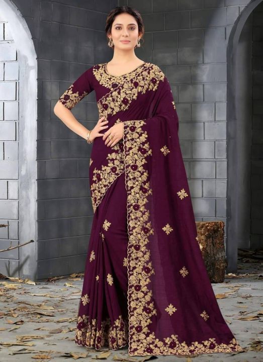 Georgette%20Embroidery%20High%20Quality%20Stylish%20Saree%20for%20women%20-%20Image%202