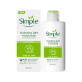 Simple Hydrating Light Moisturiser – 125ml (Vitamin B5 + E | Fast Absorbing | Kind to Skin).