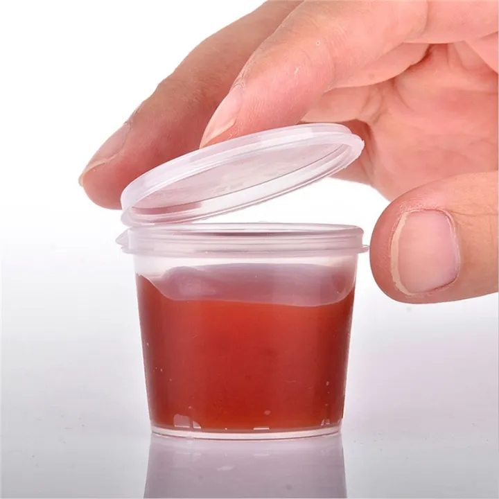 30Pcs%2025ml%20Disposable%20Plastic%20Takeaway%20Sauce%20Cup%20Containers%20Food%20Box%20With%20Hinged%20Lids%20Small%20Transparent%20Plastic%20Palette%20Reusable%20-%20Image%202
