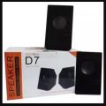 Perfect D7 Multimedia 2.0 Speaker. 