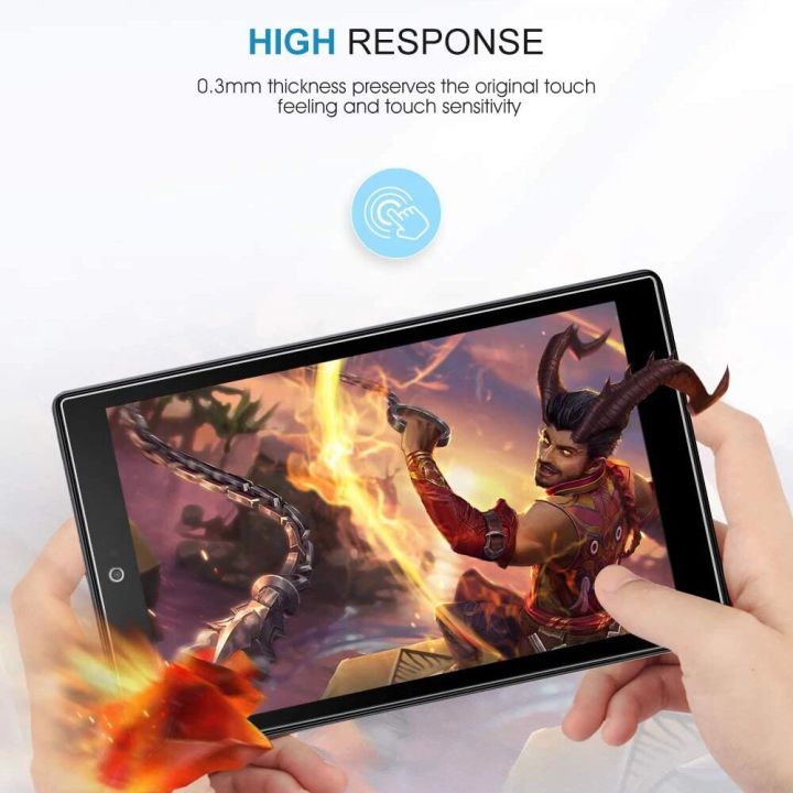 Glass%20Screen%20Protector%20For%20Amazon%20Fire%20HD%2010%202019%202017%20Fire%20HD%2010%209th%207th%20Gen%20Kids%20Edition%202018%2010.1%20Clear%20Tempered%20Glass%20-%20Image%202
