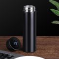 500ml Smart LED Water Bottle | Stainless Steel Vacuum Insulated Thermos Flask | Hot & Cold Smart Bottle with Temperature Display | Travel & Daily Use. 