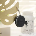 Oreo Cookie Keychain Cute Fashion Creative Food Fun Cookie Model Car Bag Pendant Jewelry Gift To Friends Boutique Gift.