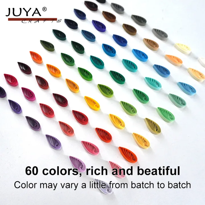 JUYA%20Paper%20Quilling%2060%20Single%20Colors,%20can%20choose%20color,%20390mm%20Length,%202/3/5/7/10mm%20width,%20100strips/pack%20DIY%20paper%20craft%20Amour%20zii%20-%20Image%204