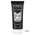 Ponds Bright Miracle Face Wash | With Activated Charcoal Detox Face Wash 200gm. 